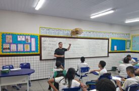Bolsista do PIBID Geografia – Regência em sala de aula